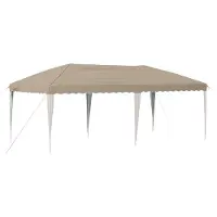 Syfax Pop-up Partyzelt 575 x 290 x 245 cm Creme