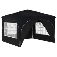 Syfax Pop-up Partyzelt 290 x 290 x 245 cm Antrazit