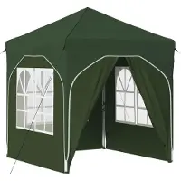 Syfax Pop-up Partyzelt 192 x 192 x 245 cm Grün