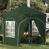 vidaXL Möbel Pop-up Partyzelt 192 x 192 x 245 cm GrünPavillons & Partyzelte - Pavillons & Partyzelte c6637