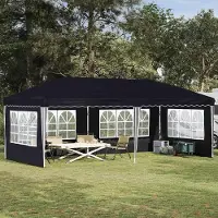 Prolenta Maison Exclusive - Pop-up Partyzelt 574 x 289 x 245 cm Antrazit