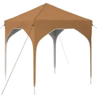 vidaXL “2026 Modern“ Beige Pop-up Partyzelt 194 x 194 x 245 cm Beige - Designermöbel 45766 - Pavillons & Partyzelte