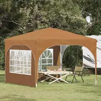Prolenta Maison Exclusive - Pop-up Partyzelt 290 x 290 x 245 cm Beige