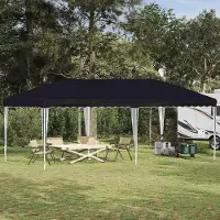 vidaXL Möbel Pop-up Partyzelt 575 x 290 x 245 cm AntrazitPavillons & Partyzelte - Pavillons & Partyzelte c6614