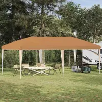 Prolenta Maison Exclusive - Pop-up Partyzelt 575 x 290 x 245 cm Beige