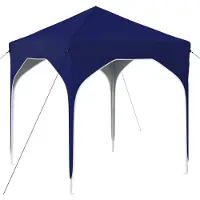 Syfax Pop-up Partyzelt 194 x 194 x 245 cm Blau