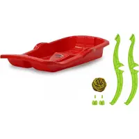 Jamara Snow Play Bob Karol 80cm rot mit Bremse