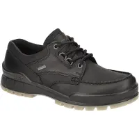 Ecco Wanderschuh Track 25 Black Black Pull Up Oil Nubuck Herren-Schuhgröße 39