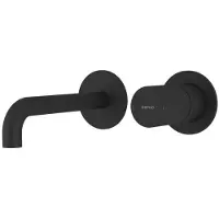 Sapho ULTRATAP 2-Element Waschbeckenarmatur, Auslauf 20cm, Schwarz matt