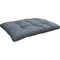 Beo Lounge-Kissen 120x80 cm, Sitzkissen für Palettenmöbel, anthrazit