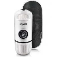 Wacaco Nanopresso Portable Kaffeemaschine Chill Weiß + Koffer