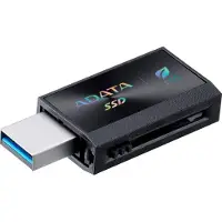 ADATA SC730, 1 TB, USB Typ-C, 3.2 Gen 2 (3.1 Gen 2), 600 MB/s, 10 Gbit/s, Schwarz