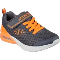 SKECHERS Kinder Sneaker MICROSPEC MAX GORVIX grau, Größe 28 (403773L)