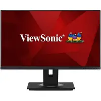 Viewsonic VG Series VG2448A-2, 60,5 cm (23.8"), 1920 x 1080 Pixel, Full HD, LED, 5 ms, Schwarz
