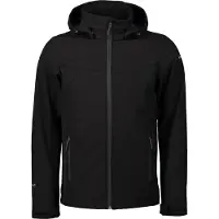 Icepeak Brimfield Softshelljacke für Herren mit Kapuze , Farbe:Schwarz, Größe:48