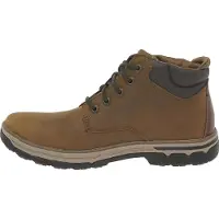SKECHERS Relaxed Fit: Segment 2.0 - Brogden Veterschoenen Hoog - Middelbruin - Maat 45