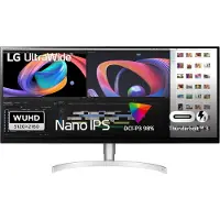 LG 34WK95UP-W, 86,4 cm (34"), 5120 x 2160 Pixel, 5K Ultra HD, LED, 5 ms, Weiß