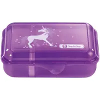 Step by step Lunchbox "Unicorn" Flieder