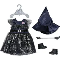 Baby Born Hexenkleid mit Besen und Hexenhut für 43 cm Puppen