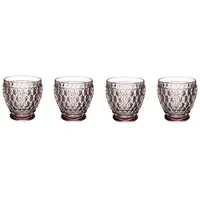 Villeroy & Boch Boston Coloured Shot Glas 80 ml rosa 4er Set - A