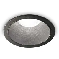 Ideal Lux LED-Einbaustrahler GAME ROUND BK BK 4000K 267968 11W 850lm 4000K IP20 8,5cm rund schwarz