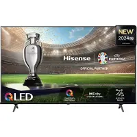 Hisense 43E77NQ 43 Zoll 4K UHD QLED Smart TV, 109,2 cm (43"), 3840 x 2160 Pixel, DLED, Smart-TV, WLAN, Schwarz