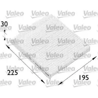 Valeo 698512 Innenraumfilter Pollenfilter für RENAULT Scénic I (JA0/1, FA0)