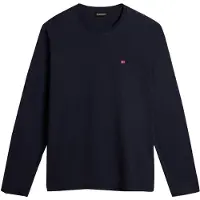 Napapijri T-Shirt Salis LS 1 Herren Blu Marine-XXL