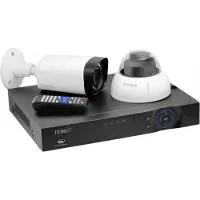 Technaxx Maxi Security Kit PRO, Kabelgebunden, Patrone (Form)/Kuppel, BNC, Drinnen/Draußen, 18,3 m, 12 mm