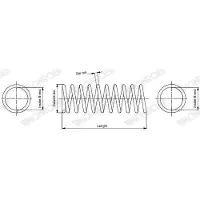 Monroe Fahrwerksfeder SPRINGS SP4974