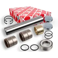 FEBI BILSTEIN Reparatursatz Achsschenkelbolzen 102053 Vorne Links außen Vorne Rechts für DAF LF 45 17mm 206mm 2mm 35mm 35mm 1,800kg