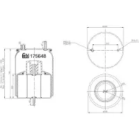 FEBI BILSTEIN Federbalg, Luftfederung FEBI 175648