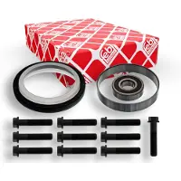 FEBI BILSTEIN Reparatursatz Schwungrad 01899 getriebeseitig für MAN TGA 86mm 13mm ACM (Polyacryl-Kautschuk) PTFE (Polytetrafluorethylen) 120mm 140mm