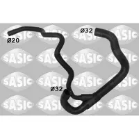 SASIC Kühlerschlauch Wasserschlauch für FORD Focus II Schrägheck (DA, HCP, DP) 3406253