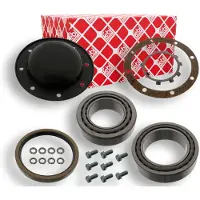 FEBI BILSTEIN Radlagersatz Hinten passend für MERCEDES-BENZ LK/LN2 Wälzlager 130mm 47784