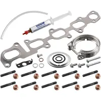 FEBI BILSTEIN 190317 Montagesatz Turbolader für VW Golf VII Schrägheck (5G1, BQ1, BE1, BE2) Passat Variant (3G5, CB5) TIGUAN (5N) Golf VII Variant