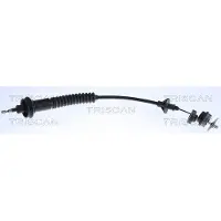 TRISCAN 8140 28296A Kupplungsseil Seilzug passend für PEUGEOT 206 Schrägheck (2A/C) 580/347mm