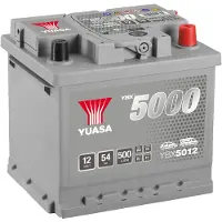 Yuasa YBX5012 Starterbatterie 12 V 54 Ah 500 A (EN)