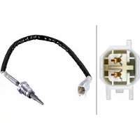 Hella 6PT 358 226-191 Abgastemperatursensor für FORD RANGER (TKE) 260mm