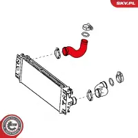 ESEN SKV Ladeluftschlauch 24skv655 für Mercedes