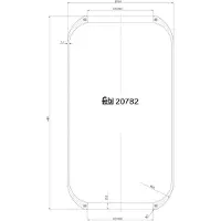 FEBI BILSTEIN Luftfederbalg 20782 ungelenkte Nachlaufachse passend für MERCEDES-BENZ TOURO (O 500) 410mm 210mm 130mm