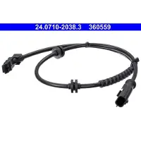 Ate ABS Sensor Raddrehzahl Hinten für RENAULT Clio III Schrägheck (BR0/1, CR0/1) 24.0710-2038.3