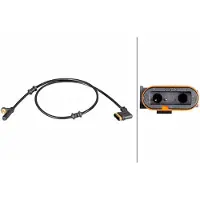 Hella Sensor Raddrehzahl 2-polig Hallsensor 796 mm Kabel für u.a. MB SLK