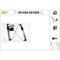 Valeo Fensterheber 851858 für Mercedes-Benz S