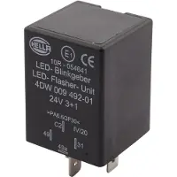 Hella Blinkgeber 24 V elektrisch 4-polig passend für u.a. MAN TGX