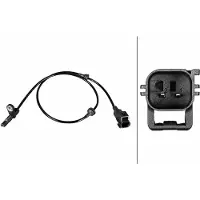 Hella Sensor Raddrehzahl 2-polig Hallsensor 735 mm Kabel für JAGUAR I-PACE