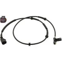 SWAG ABS Sensor Raddrehzahl Hinten Links Hinten Rechts für VW SHARAN (7M8, 7M9, 7M6) 30 10 7733