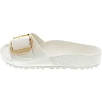 Birkenstock Slipper Madrid Big Buckle EVA Damen Eggshell Narrow-Schuhgröße 42