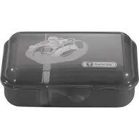 Step by step Lunchbox "Ninja Yuma" Schwarz
