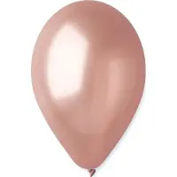 GoDan S.A Metallballons Roségold, GM110, 30 cm, 100 Stück.